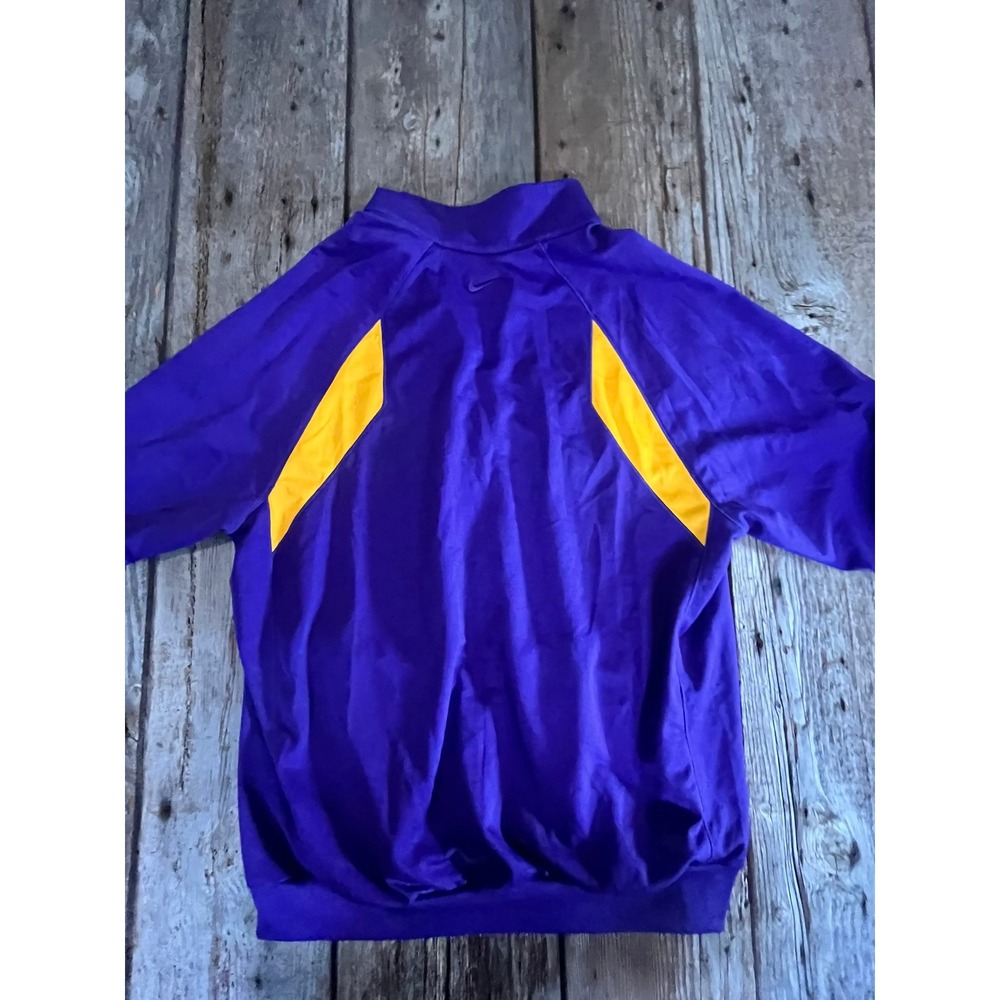 Nike Kobe Bryant Mamba Mentality Track Jacket Purple Gold Lakers Mens Medium - Picture 6 of 10